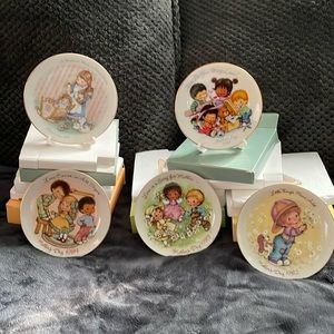 Avon collectible Mother’s Day plates.